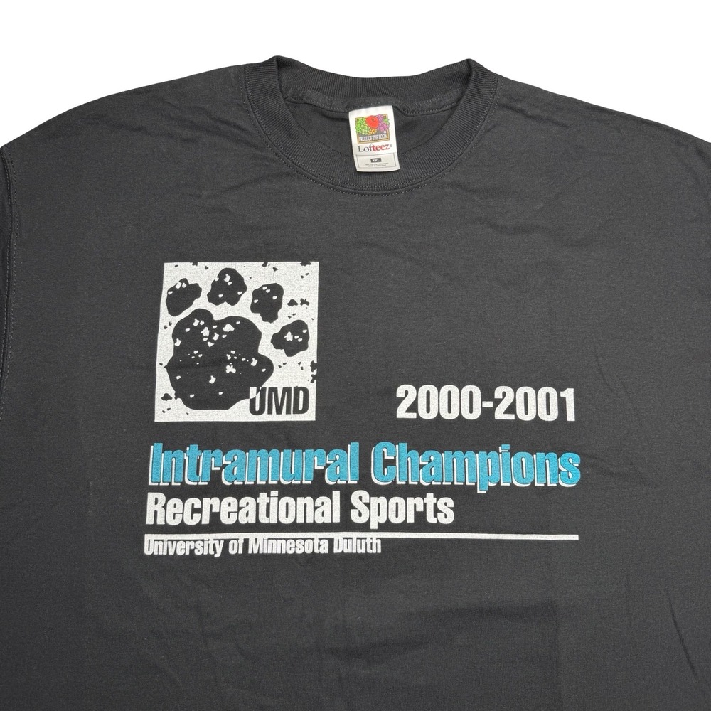 Vintage Minnesota Duluth college intramural sports shirt